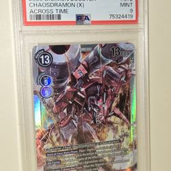 2023 DIGIMON BT12-BOOSTER ACROSS TIME #072 CHAOSDRAMON (X)