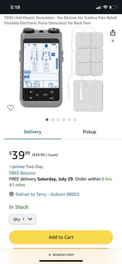 TENS Unit Muscle Stimulator