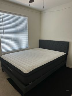 Queen bed frame