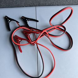 CARTMAN Booster Cables 10 Gauge 12 Feet Jump Cables (10ga x 12Ft)