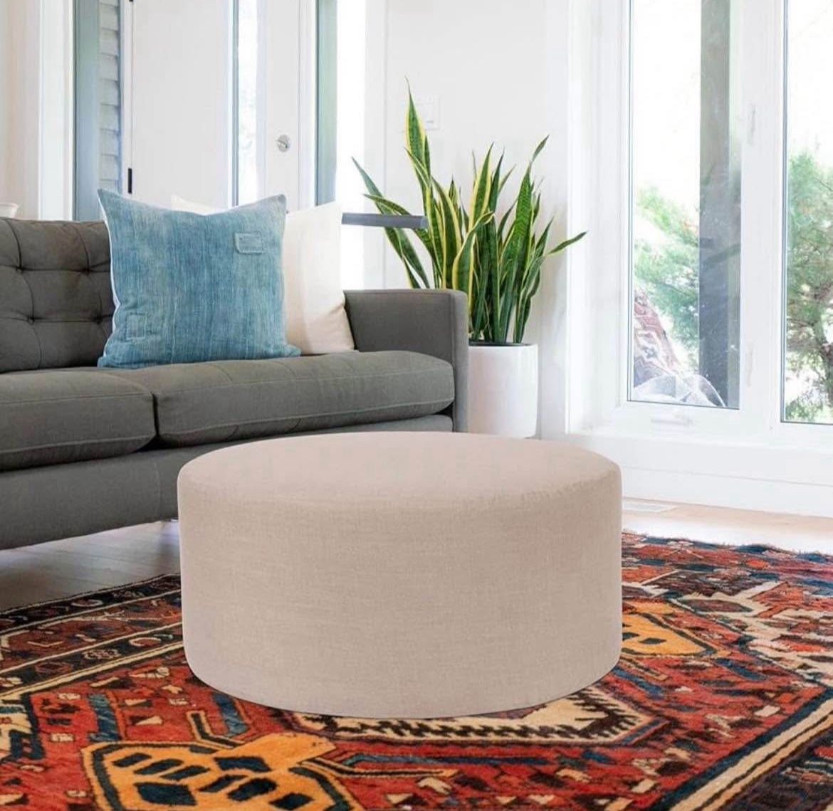 36” Round Ottoman