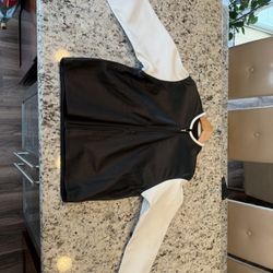 Jesse James CFL Leather Biker Jacket Medium 