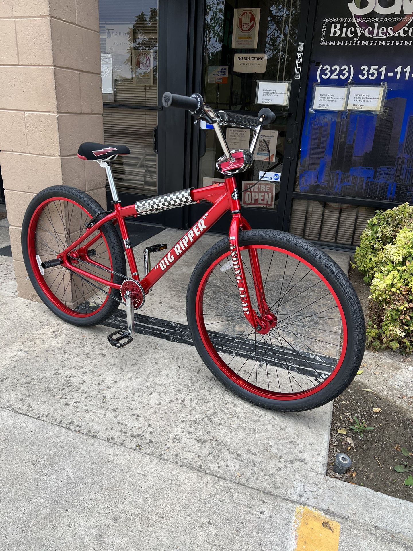 SE Bikes Big Ripper 29" Red Anodized $899.99