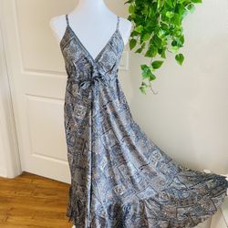 Women Ladies Boho Floral Maxi Dress Cocktail Party Evening Summer Beach Sundress one size 