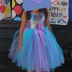 Mermaid Tutu Dress 