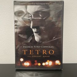 Tetro DVD Movie NEW SEALED Francis Ford Coppola Vincent Gallo 2009