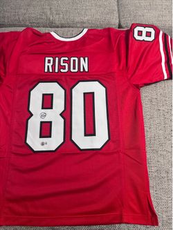 Andre Rison Signed Autograph Custom Jersey - Beckett Coa - Atlanta Falcons