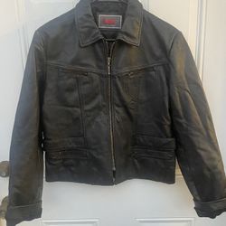 Lei leather jacket Large