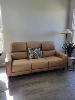 Mosswell Leather couch
