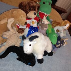 Bundle Of Stuffed Animals