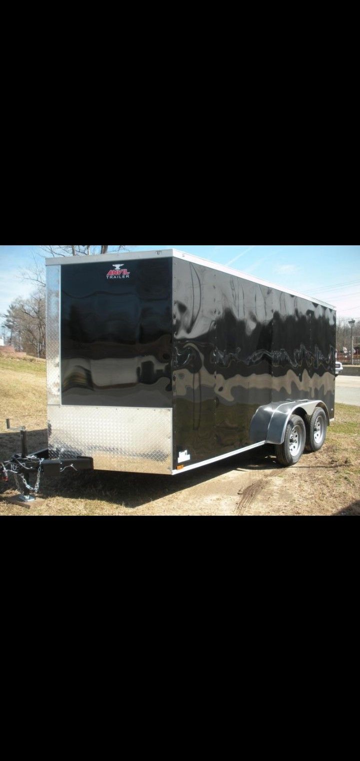 14ft x 7ft Enclosed Trailer