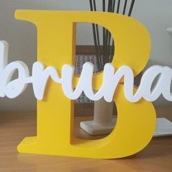 Display with your name