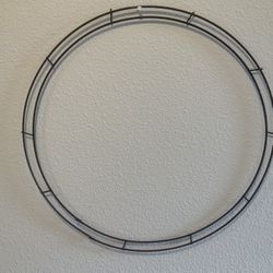 X4. Wire Wreath Frames 16.5. (center Cut Out).  By.  18 Inch Furthest Out Wire. $20. All 4