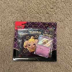 Paldean Fates Tech Sticker Collection [Fidough] sealed