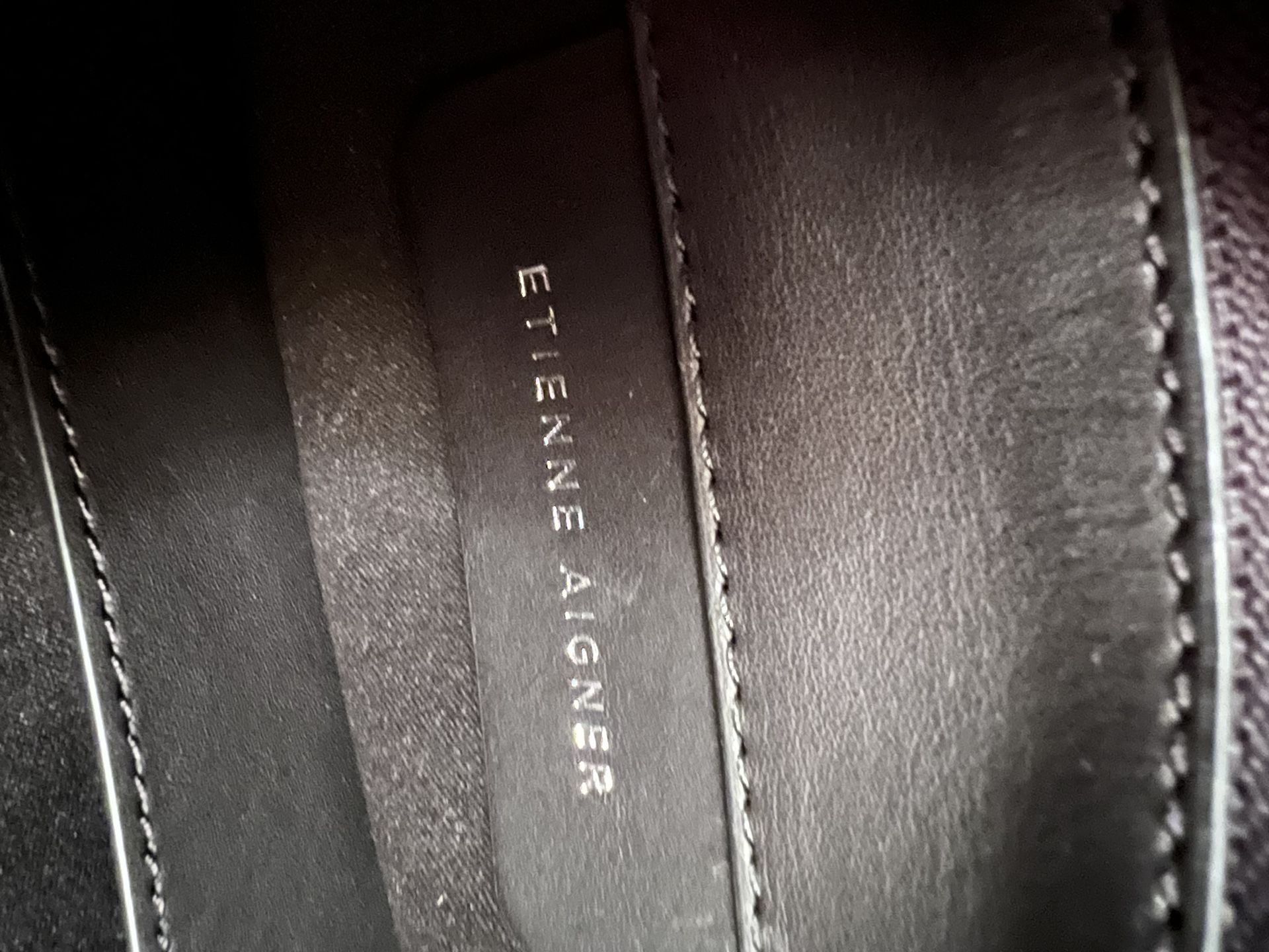 Etienne Aigner Black Tote