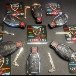 Mercedes benz key fobs 