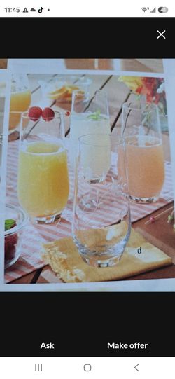 Set de 4 vasos princess house