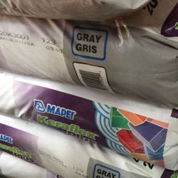 4 Bolsas Mapei Pegamento Cerámica Gris Y 2 Bolsas Espaciadores 100 Cada Una New 