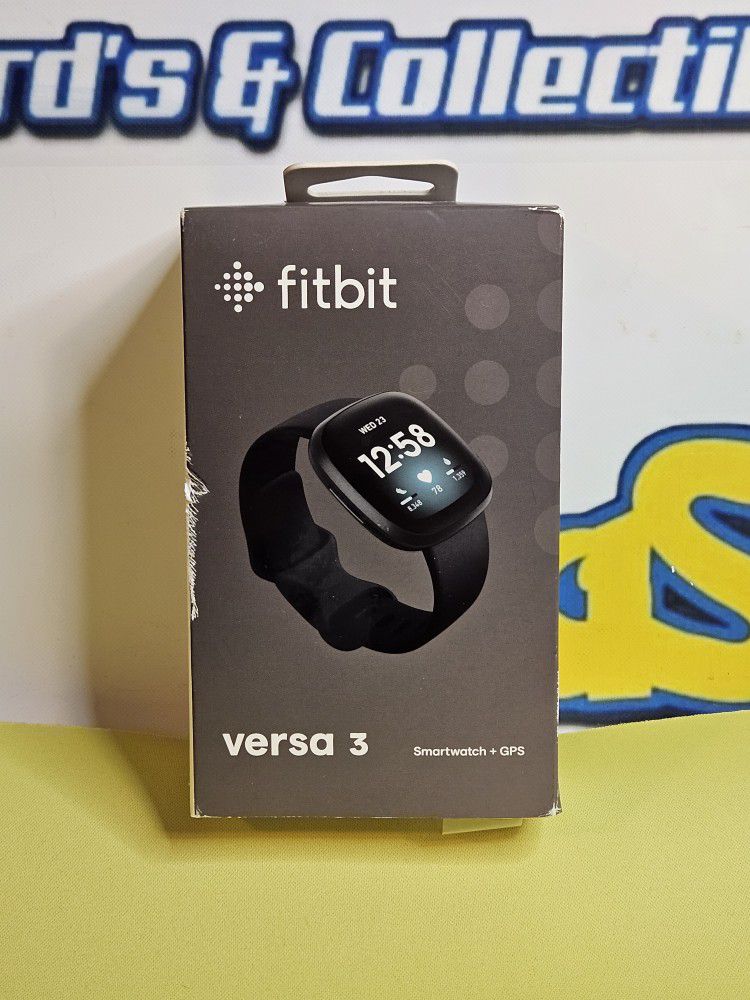 Fitbit Versa 3 BRAND NEW! W/GPS & Alexa 