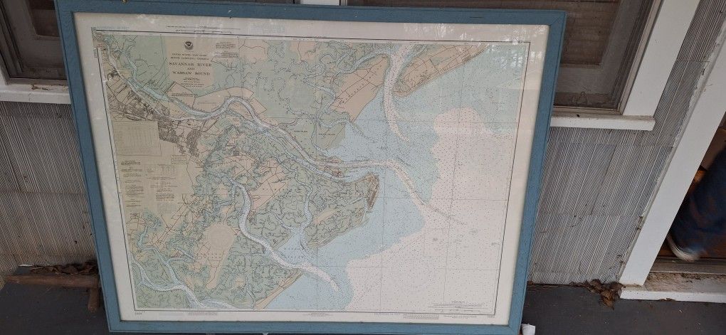 Savannah River Map
