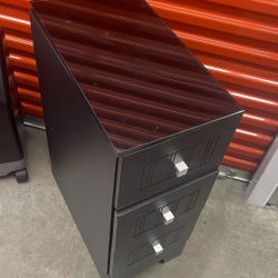 File Cabinet W/glass Top