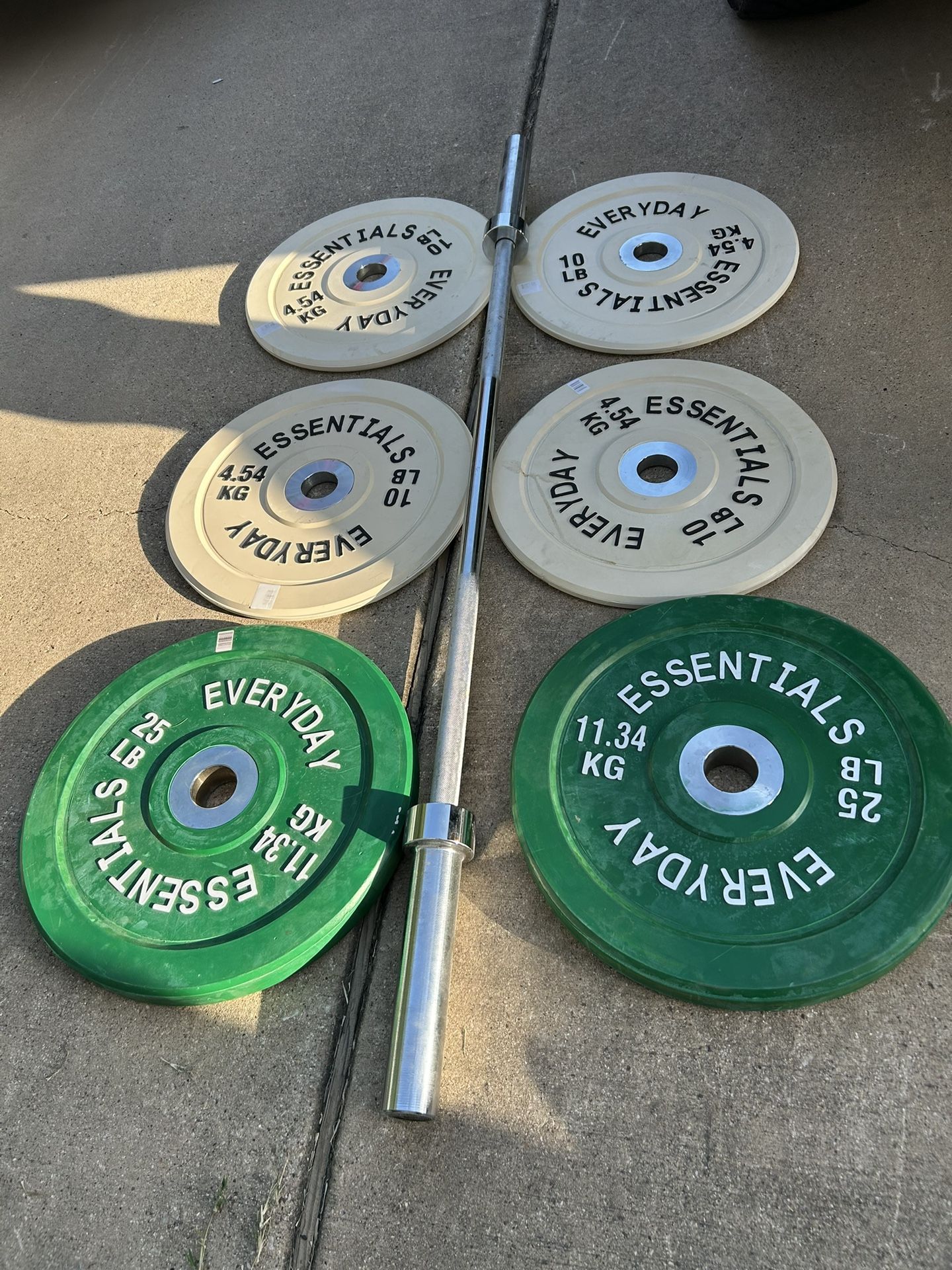Weights And Bar
