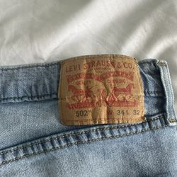 Levi’s 502 Men’s Jeans, Size 34x32