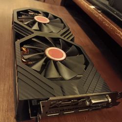 RX 580 8g/ 5 Argb White Fan With Power Hub. 