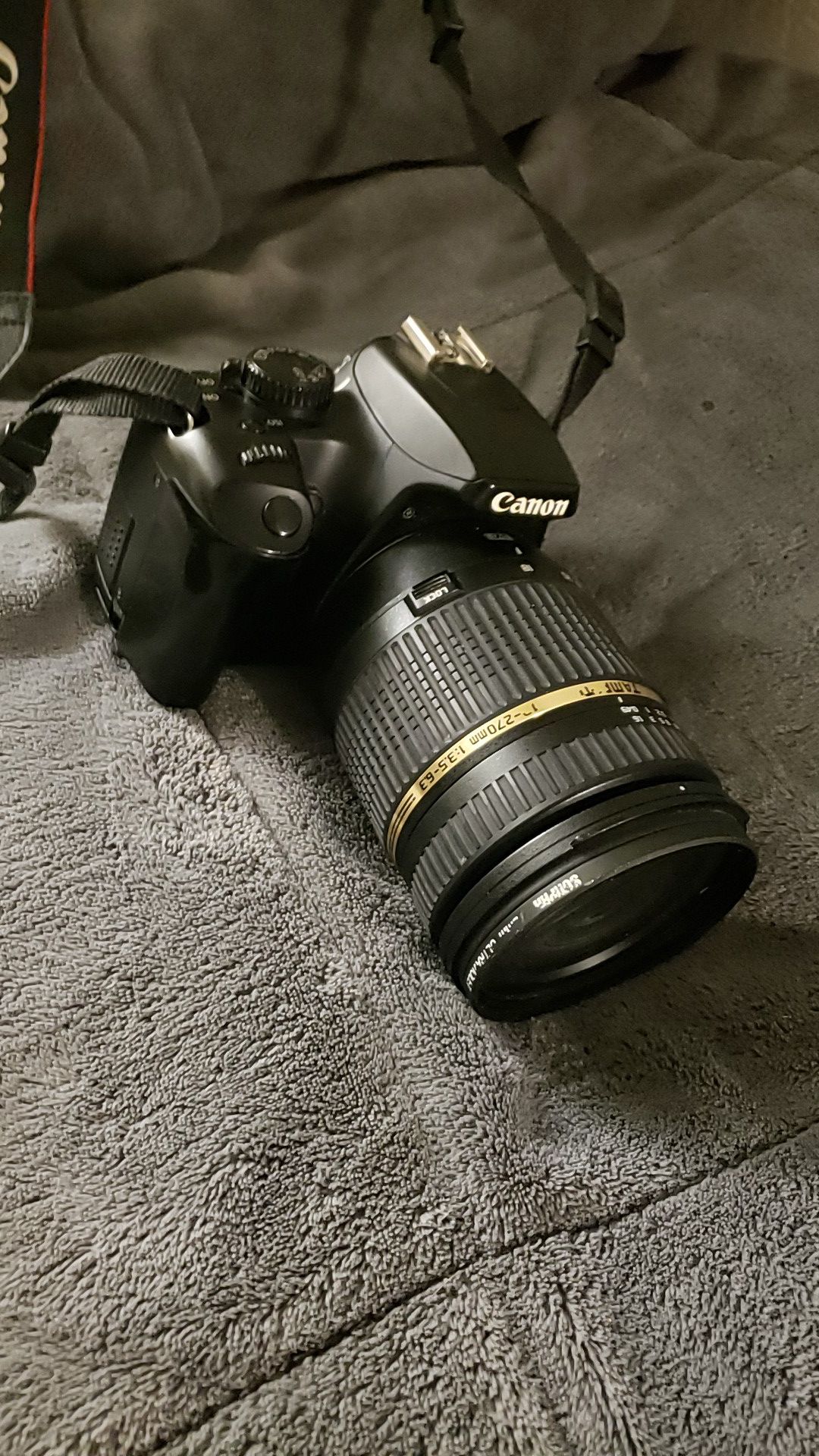 Canon EOS Rebel XS Digital SLR W/ Tamron LD B003 18-270mm lens