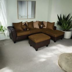 🚨 New Arrival, Big SALE 🚨 2 Piece Sectional Brand New Ready For Delivery 🚛