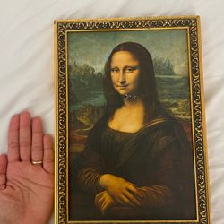 Mona Lisa Reprint Vintage 
