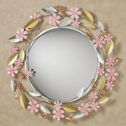Touch of class 33” mirror blush wildflower