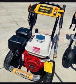Dewalt 3600 psi Honda gx200 pressure washer