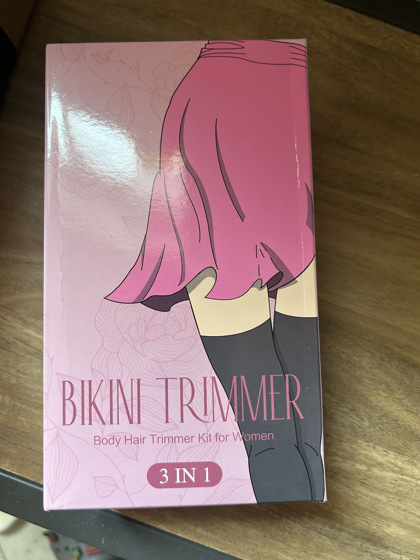 3 in 1 Painless Electric Razors for Women, Rechargeable Pubic Hair Trimmer Electric Shaver for Legs Body Facial Hair, IPX7 Waterproof, Ceramic Blade,