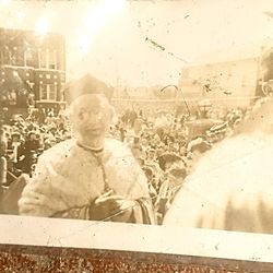 Original Photo Of Pope In Chicago In 70s