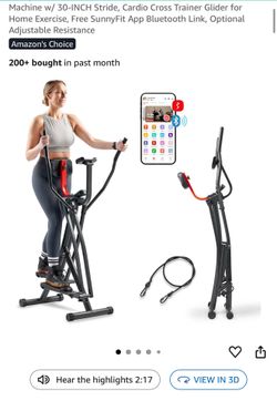 Cardio Cross Trainer Glider