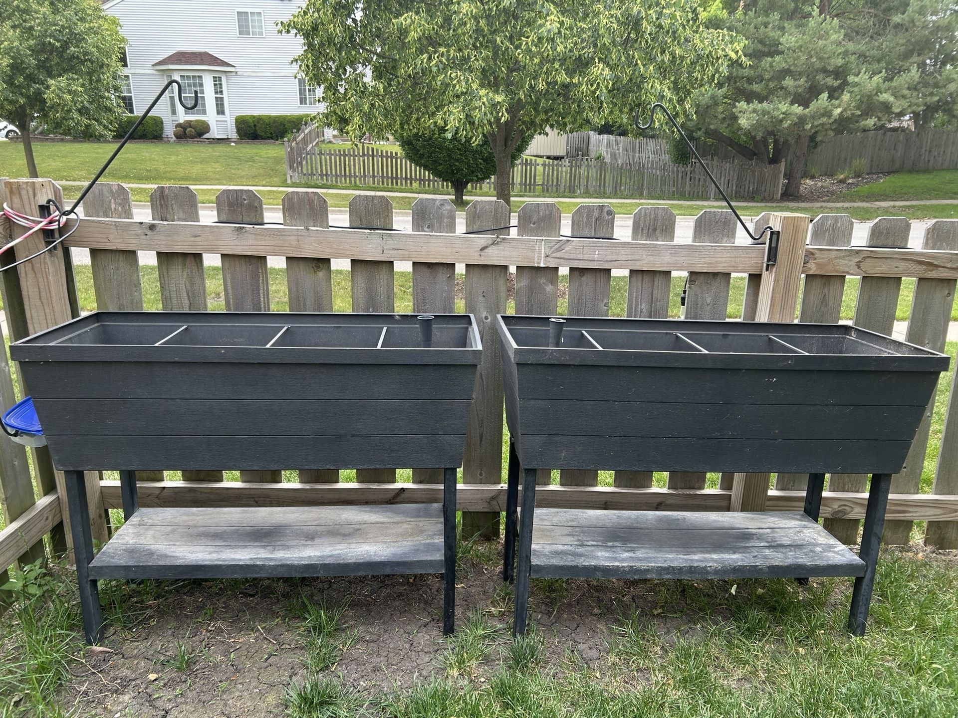 2 Large Planter stands $75. Each
