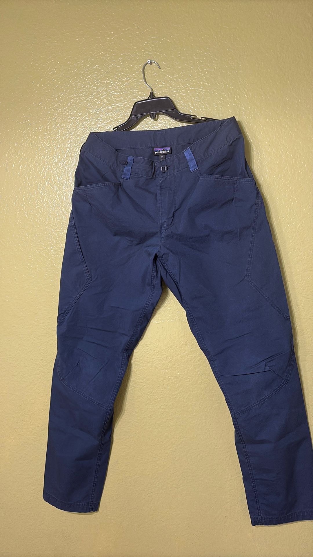 pantalón de hombre azul