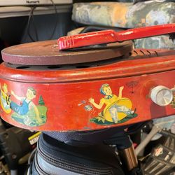 Antique Turntable Works Good Just Needs Needle Collectors 