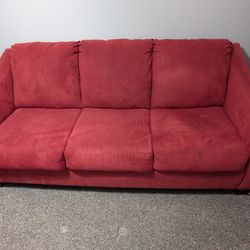 Red Foldout Couch