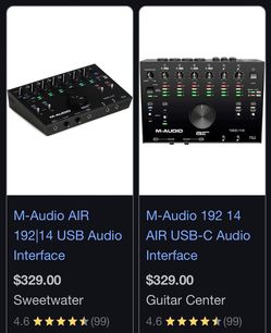M-Audio Air 192|14 USB audio and MIDI interface M-Audio’s new flagship interface