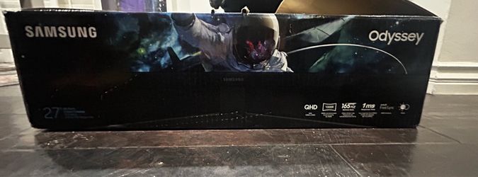 Samsung Odyssey 27" QHD 165Hz 1ms Curved Gaming Monitor