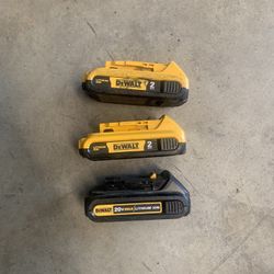 Dewalt Batteries 