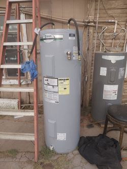 Brand new electric water heater