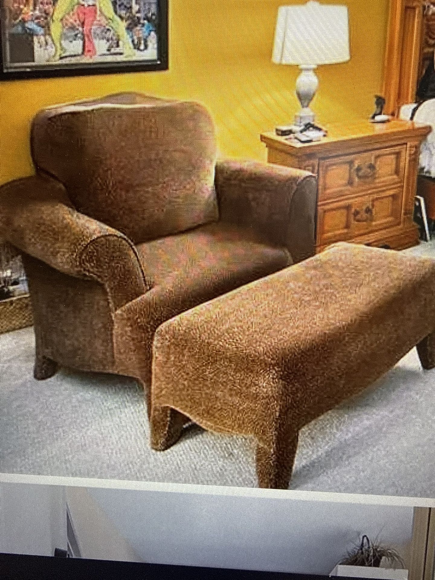 Chair And Ottoman