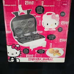 New!! Perfect Gift  Hello Kitty Cup Cake Maker , Makes Hello Kitty Faces On The Cake 