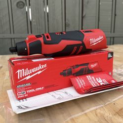 Milwaukee M12 12V Lithium-Ion Cordless Brushless Rotary Tool (Tool-Only