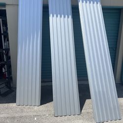 Galvanized Panels Total (98 pcs ) 3 Different sizes , Hurricane Panels, Roof Panels, Wall Panels . 
