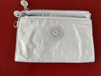 Kipling Silver Wallet Pouch/Clutch