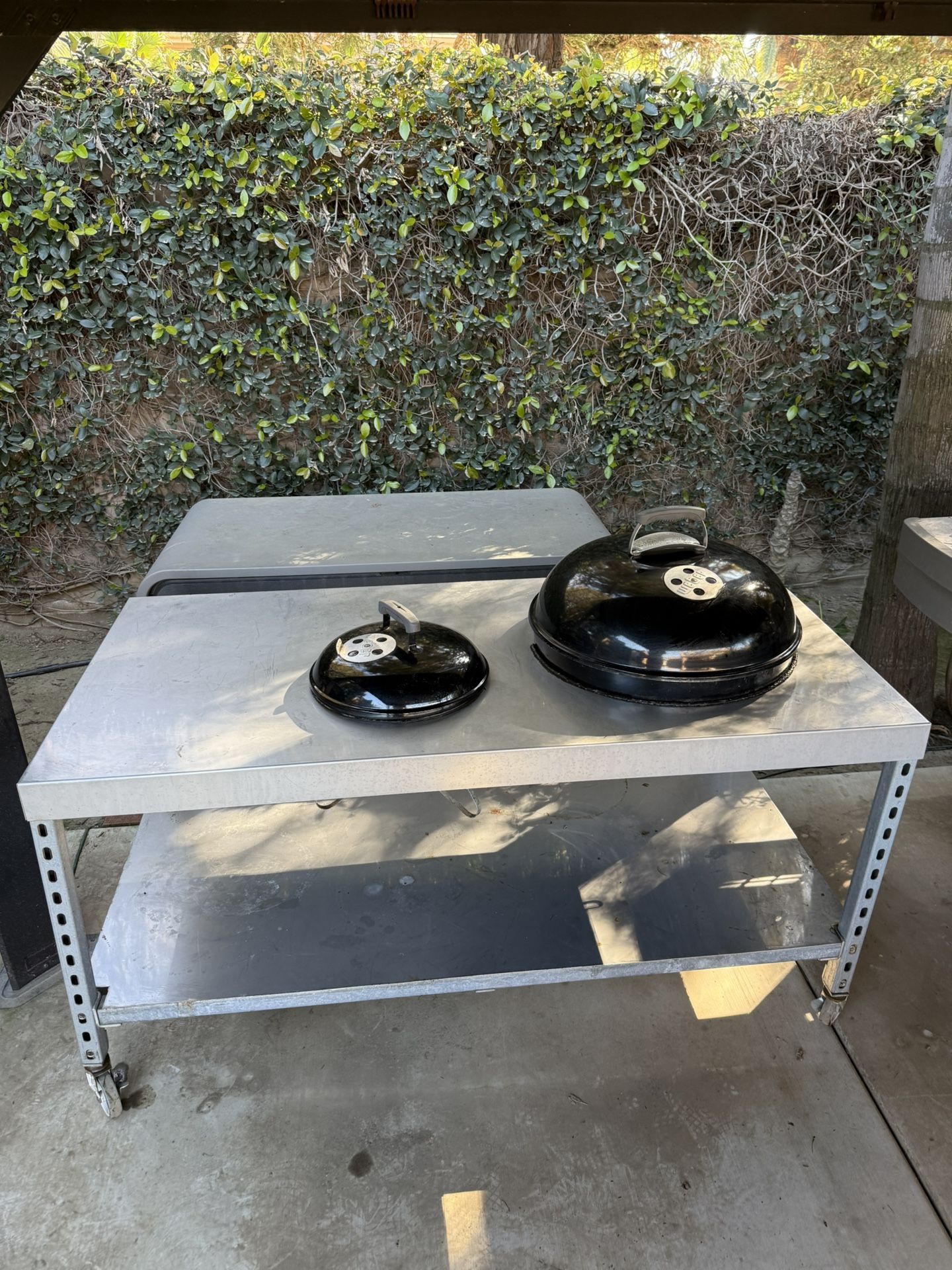Weber Kettle Cart